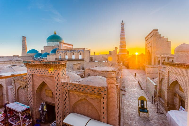 Khiva sunrise